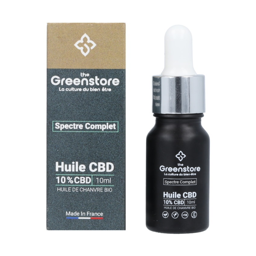 Huile CBD Full Spectrum 1000 mg - The Greenstore